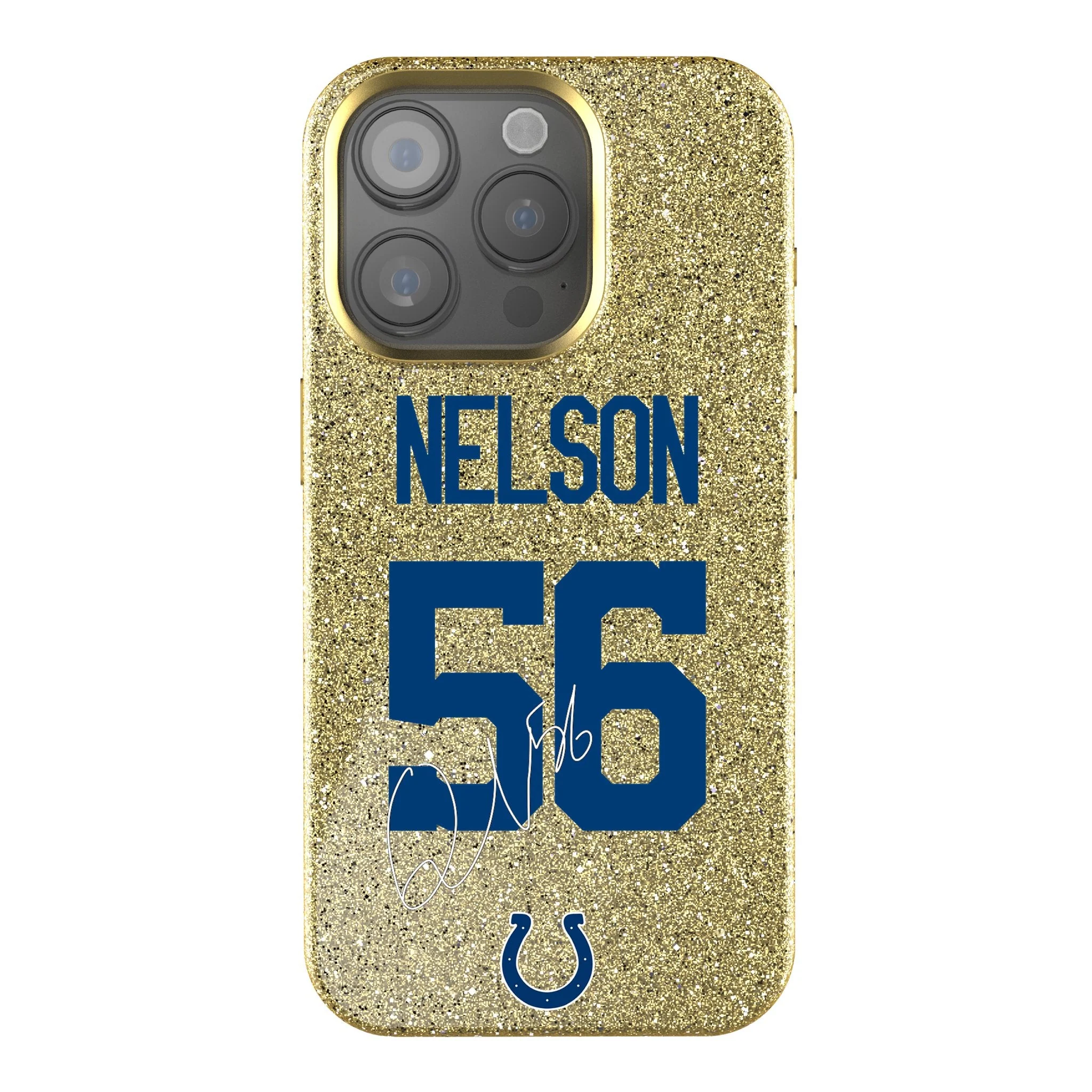 Quenton Nelson Indianapolis Colts 56 Ready Bling Phone Case