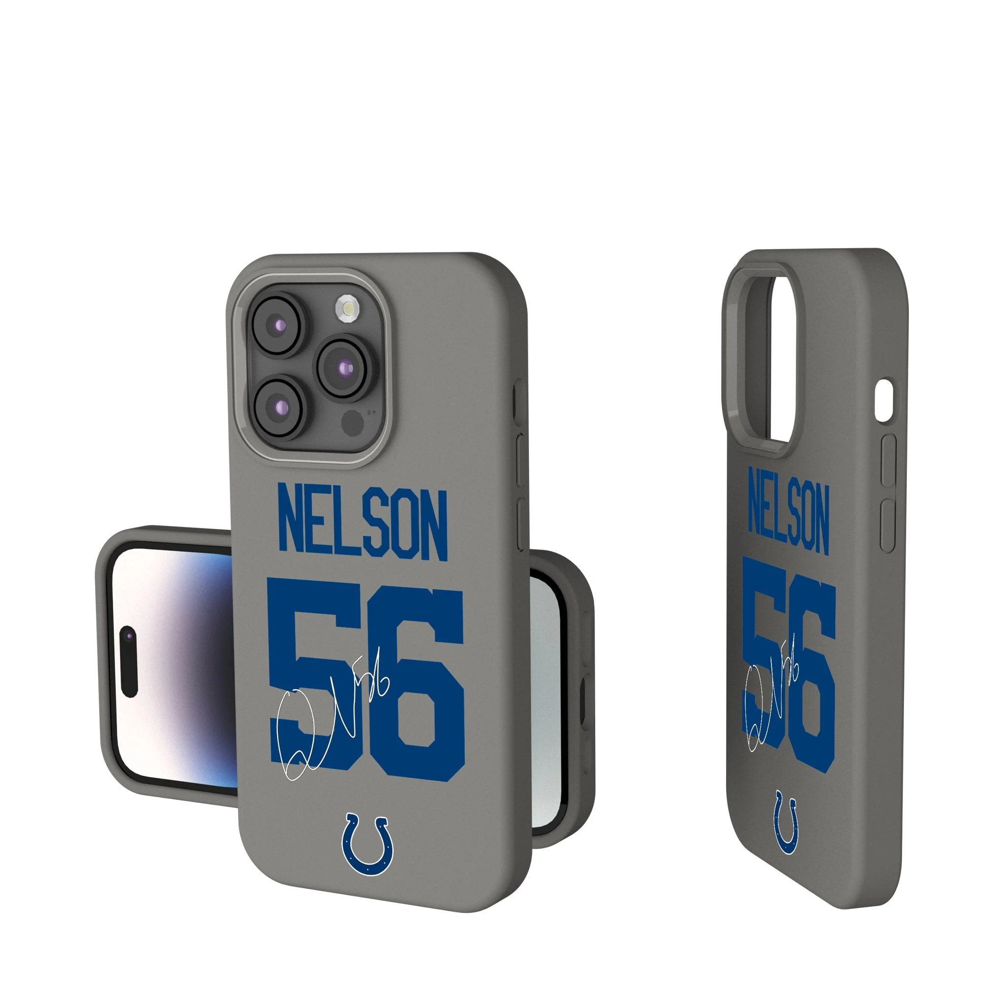 Quenton Nelson Indianapolis Colts 56 Ready Soft Touch Phone Case