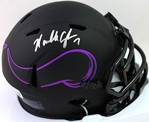 Randall Cunningham Autographed Eagles Eclipse Speed Mini Helmet-Beckett WSilver