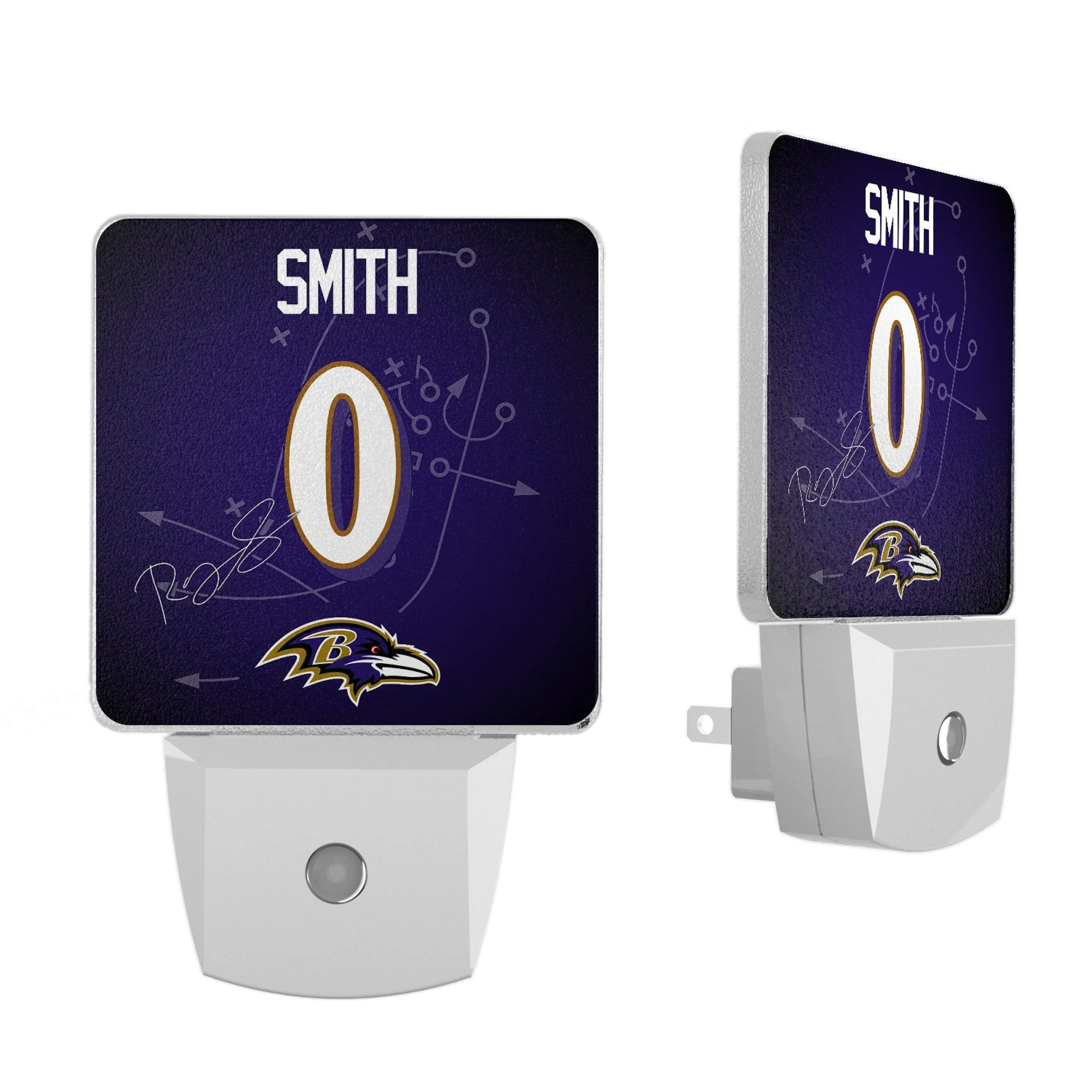 Roquan Smith Baltimore Ravens 0 Ready Night Light 2-Pack
