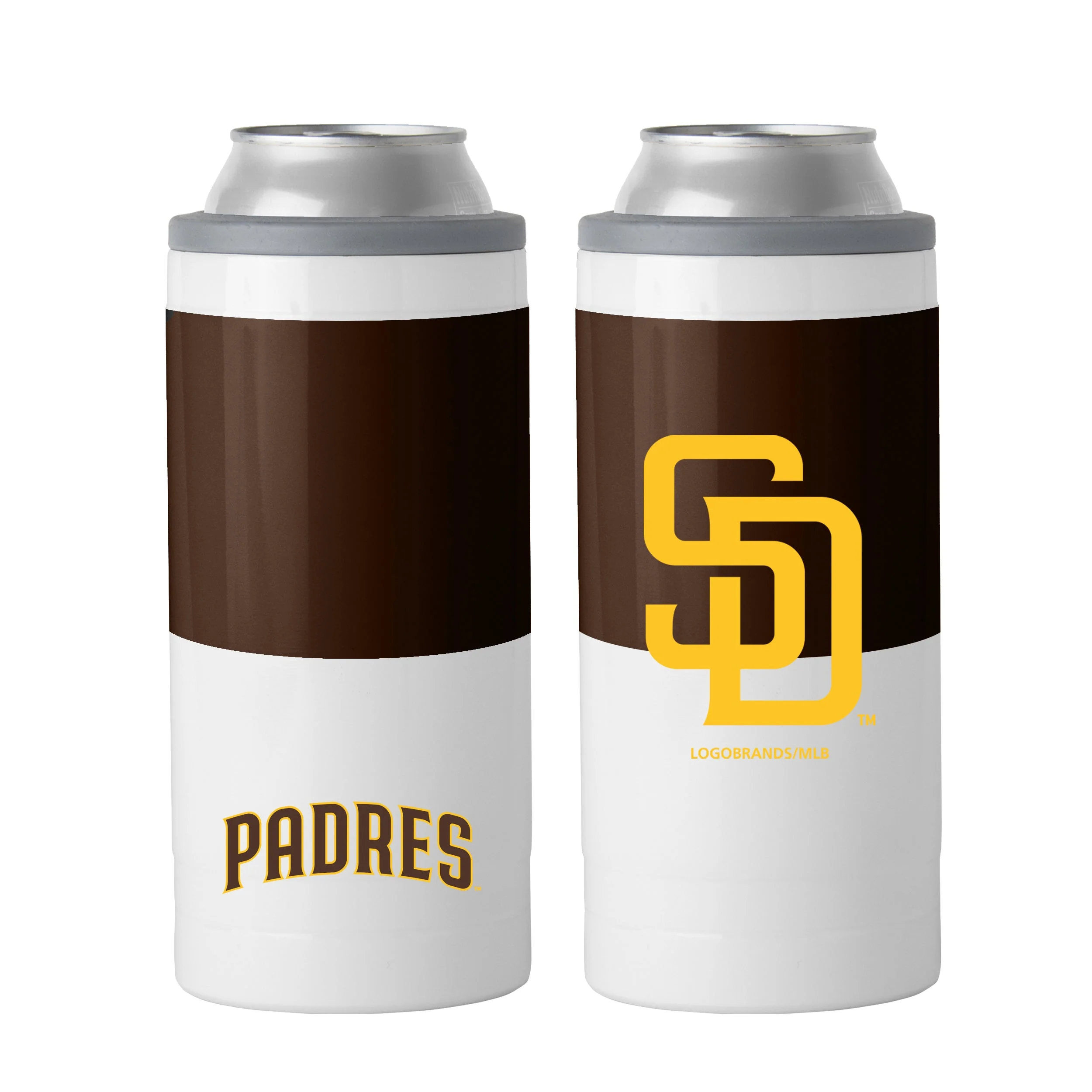 San Diego Padres 12oz Colorblock Slim Can Coolie