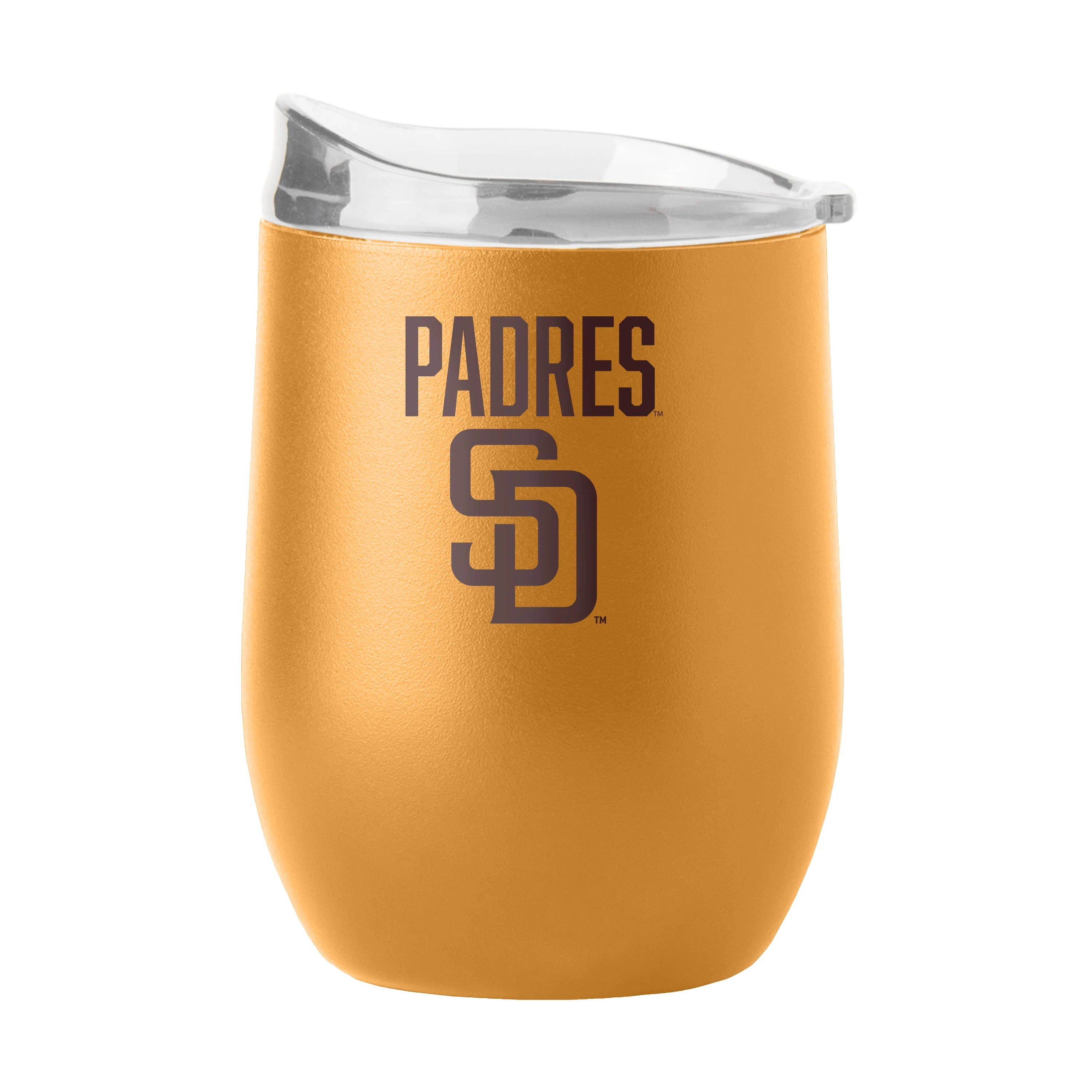 San Diego Padres 16oz Huddle Powder Coat Curved Beverage