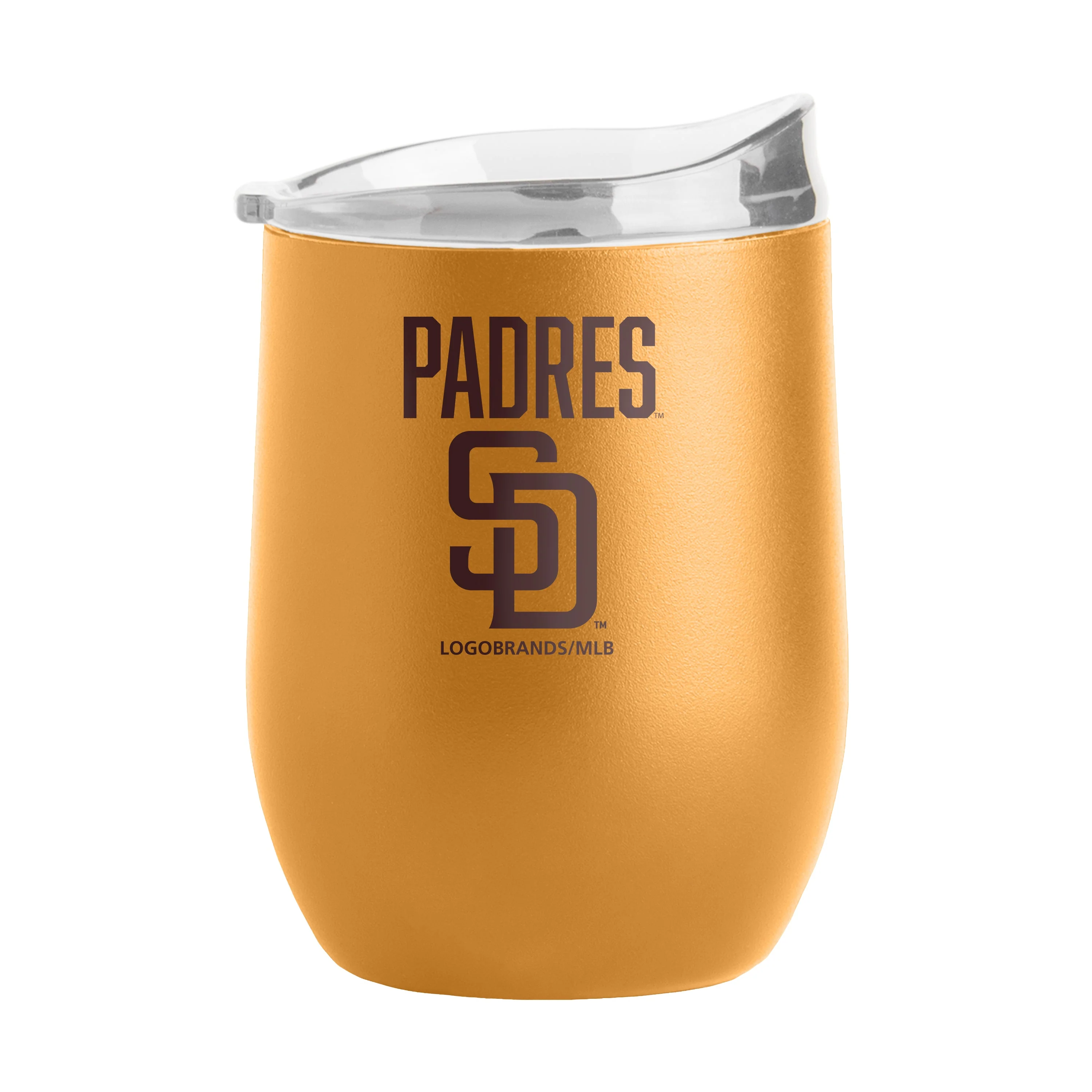San Diego Padres 16oz Huddle Powder Coat Curved Beverage - Image 2