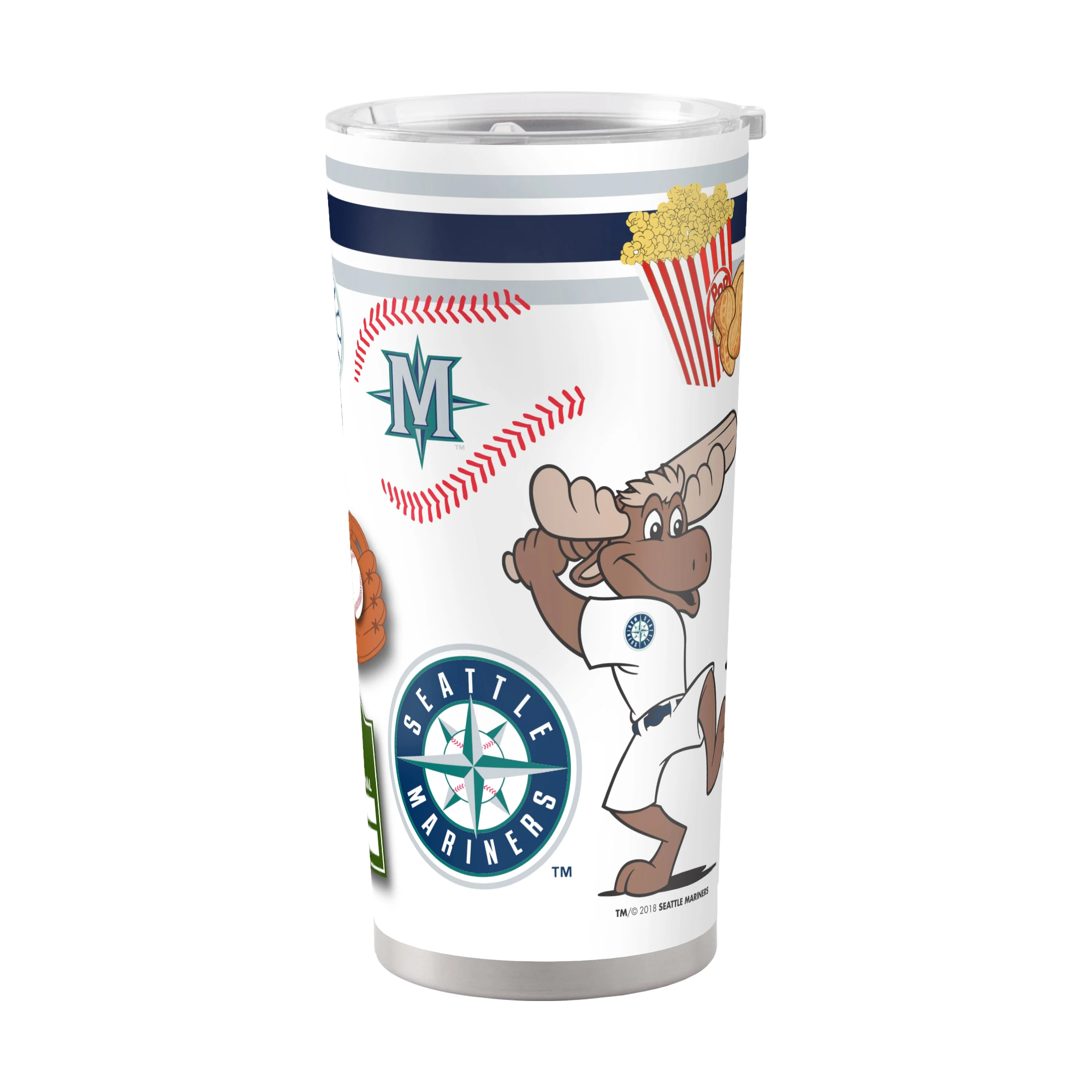 Seattle Mariners 20oz Native Stainless Steel Tumbler
