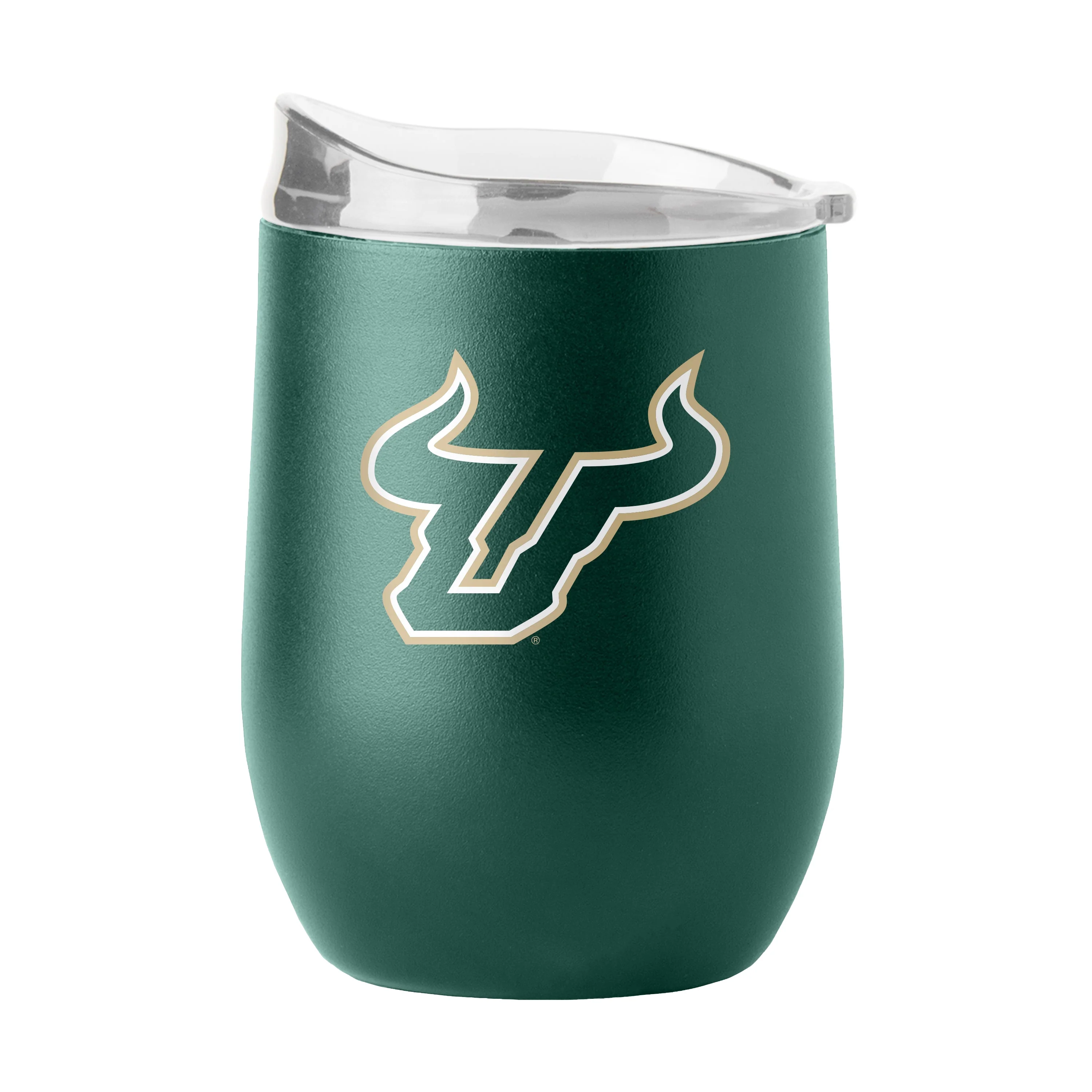 South Florida 16oz Flipside Powder Coat Curved Bev