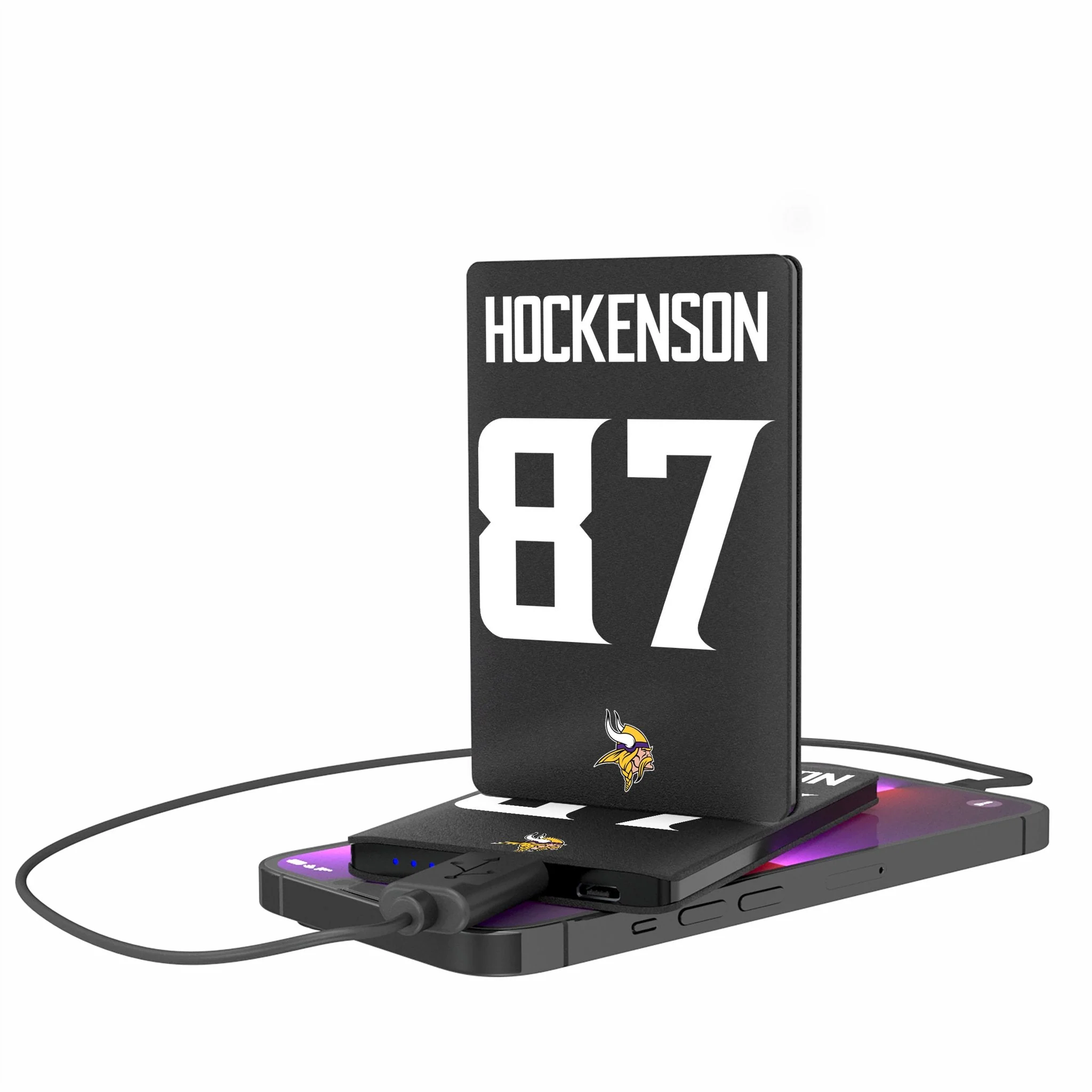 T.J. Hockenson Minnesota Vikings 87 Ready 2500mAh Credit Card Powerbank