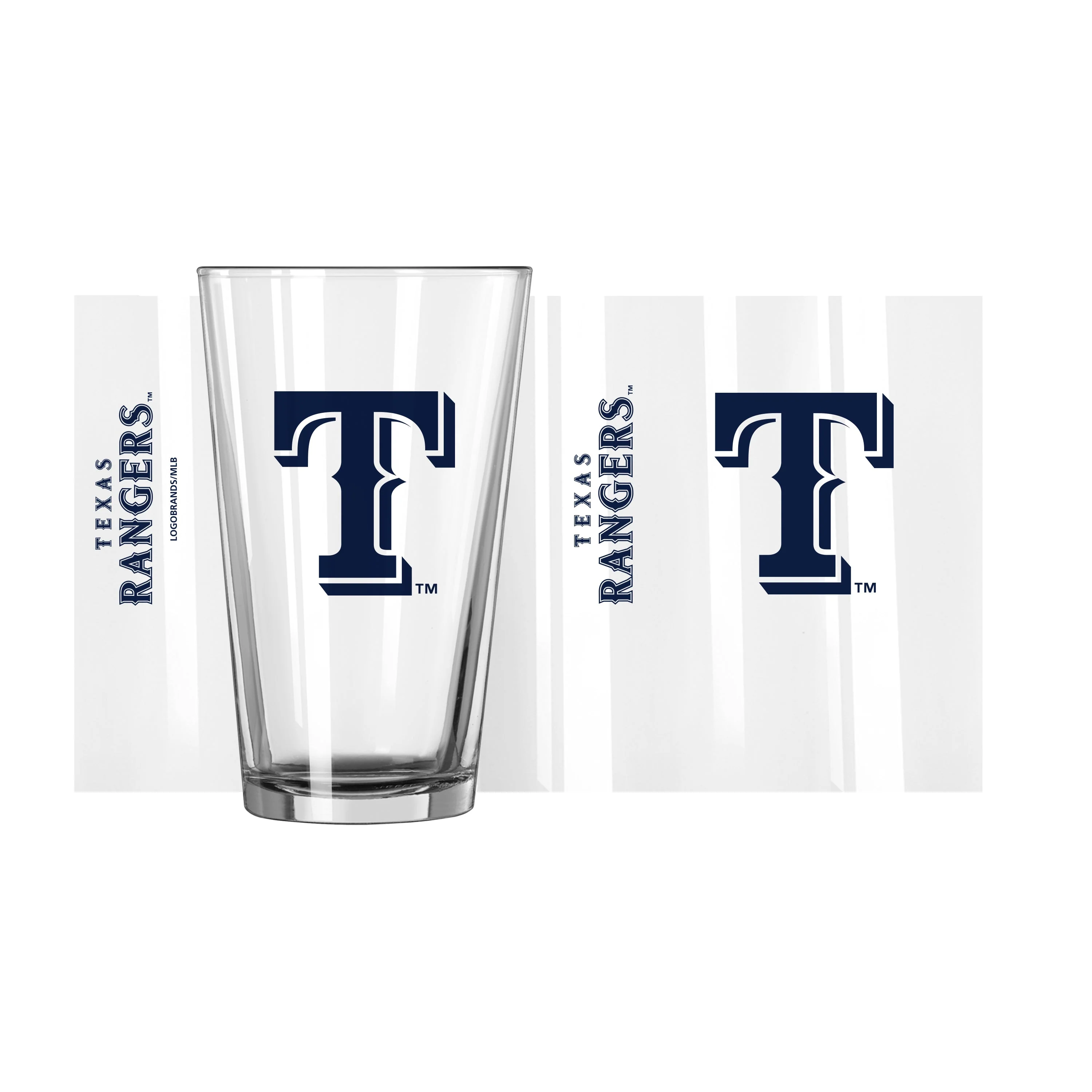 Texas Rangers 16oz Gameday Pint Glass