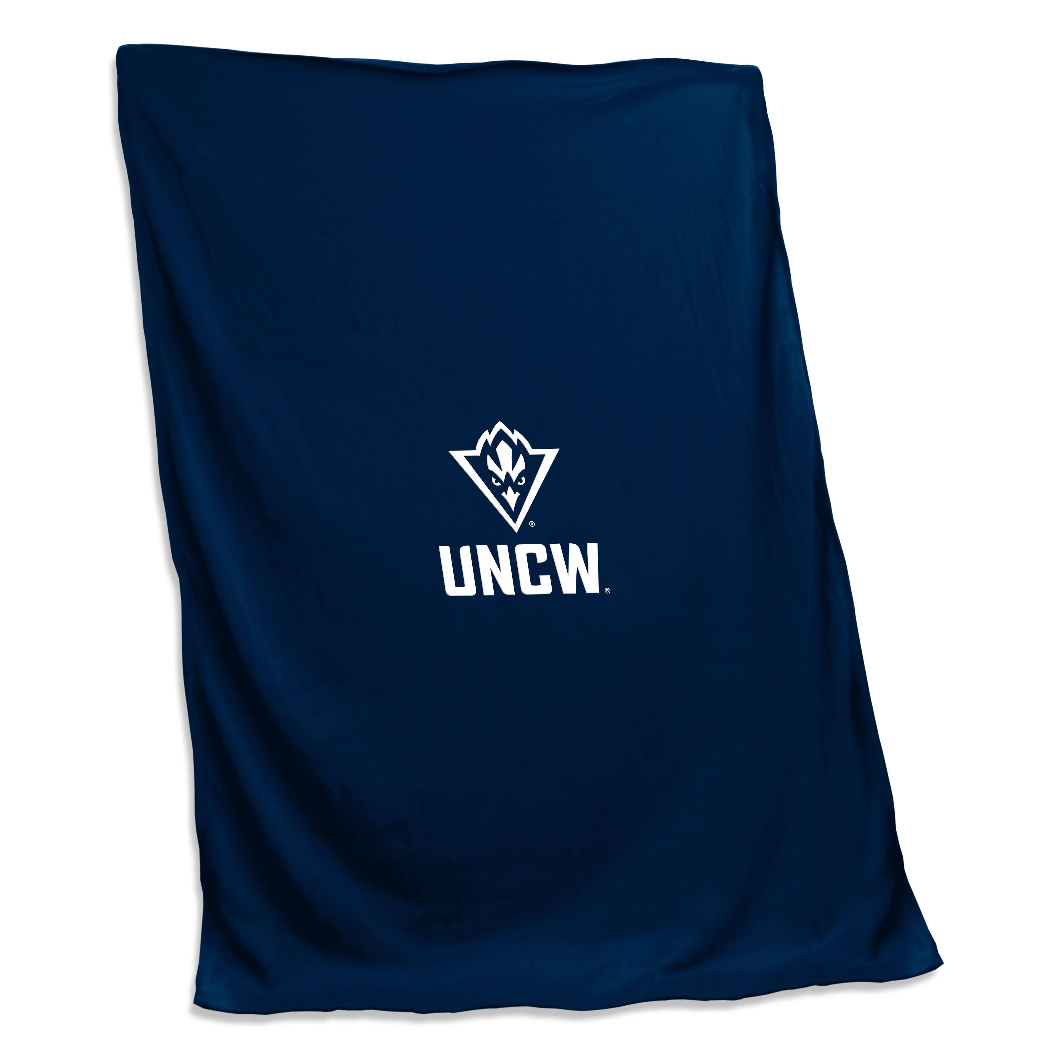 UNC Wilmington Screened Sweatshirt Blanket