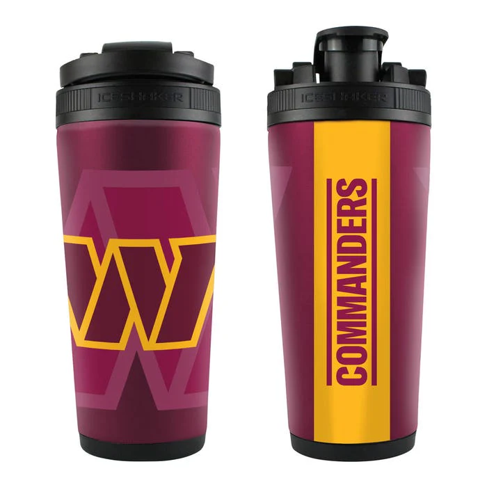 Washington Commanders 26oz 4D Stainless Steel Ice Shaker