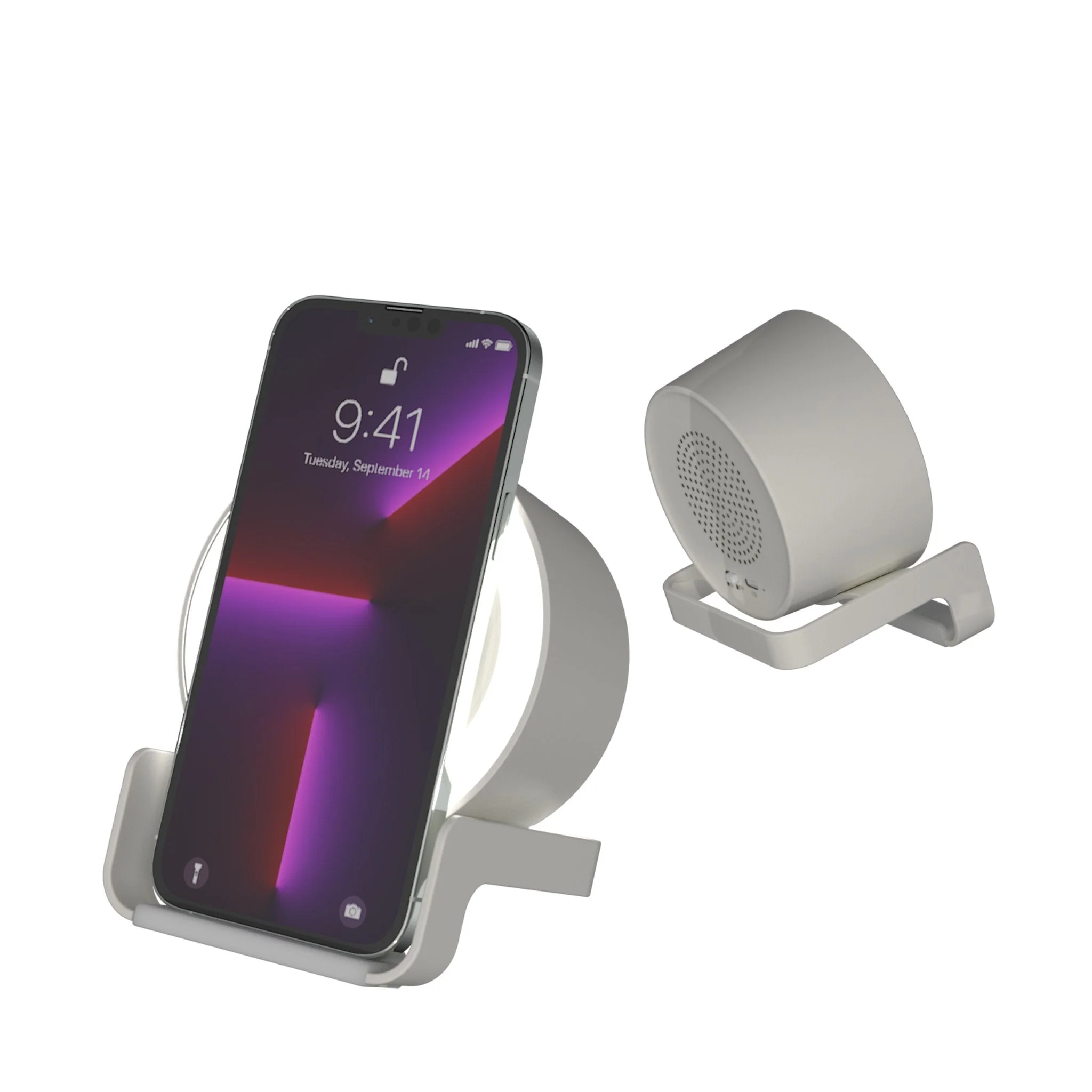Zay Flowers Baltimore Ravens 4 Ready Night Light Charger and Bluetooth Speaker - Image 2